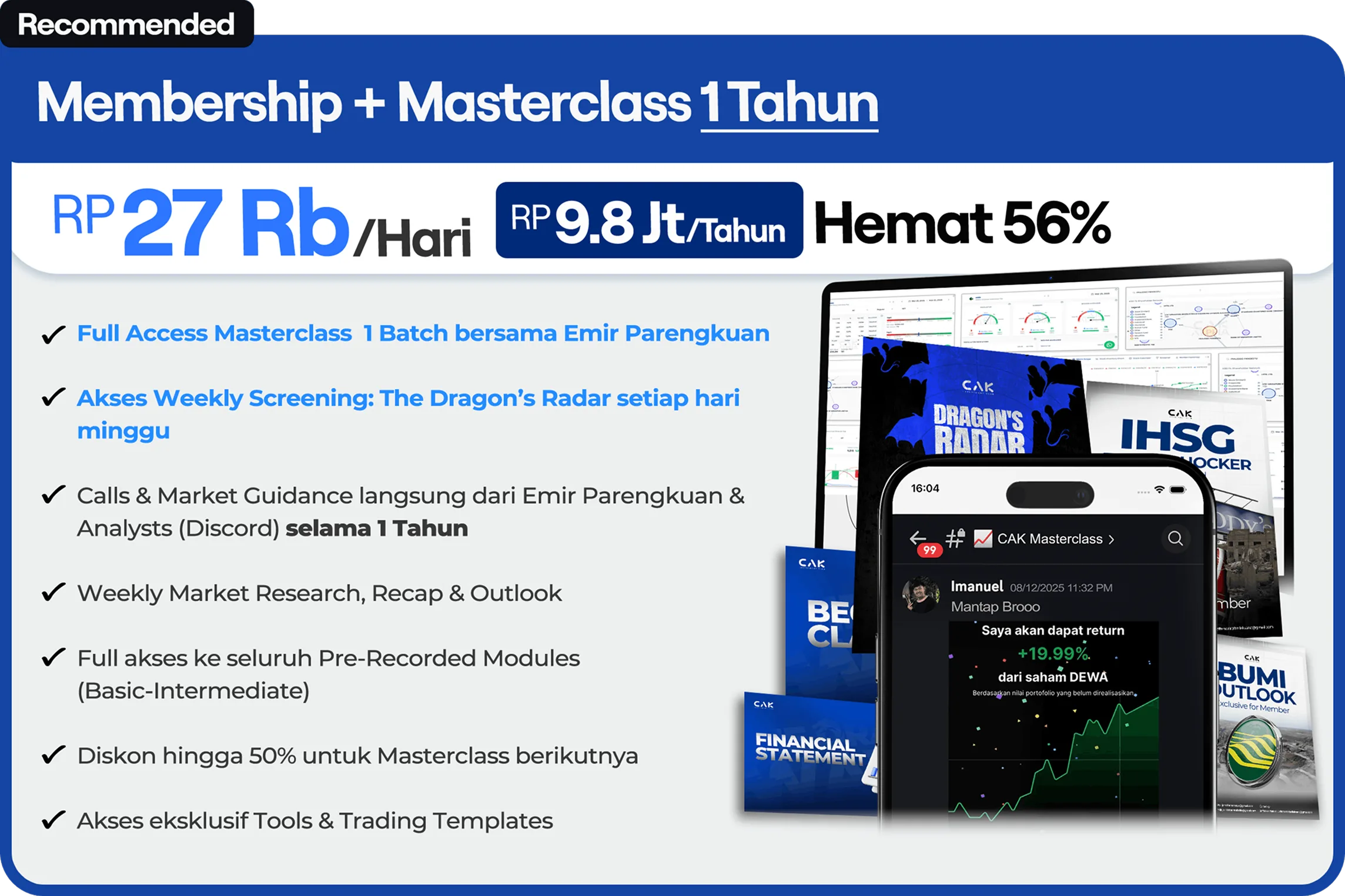 Membership + Masterclass